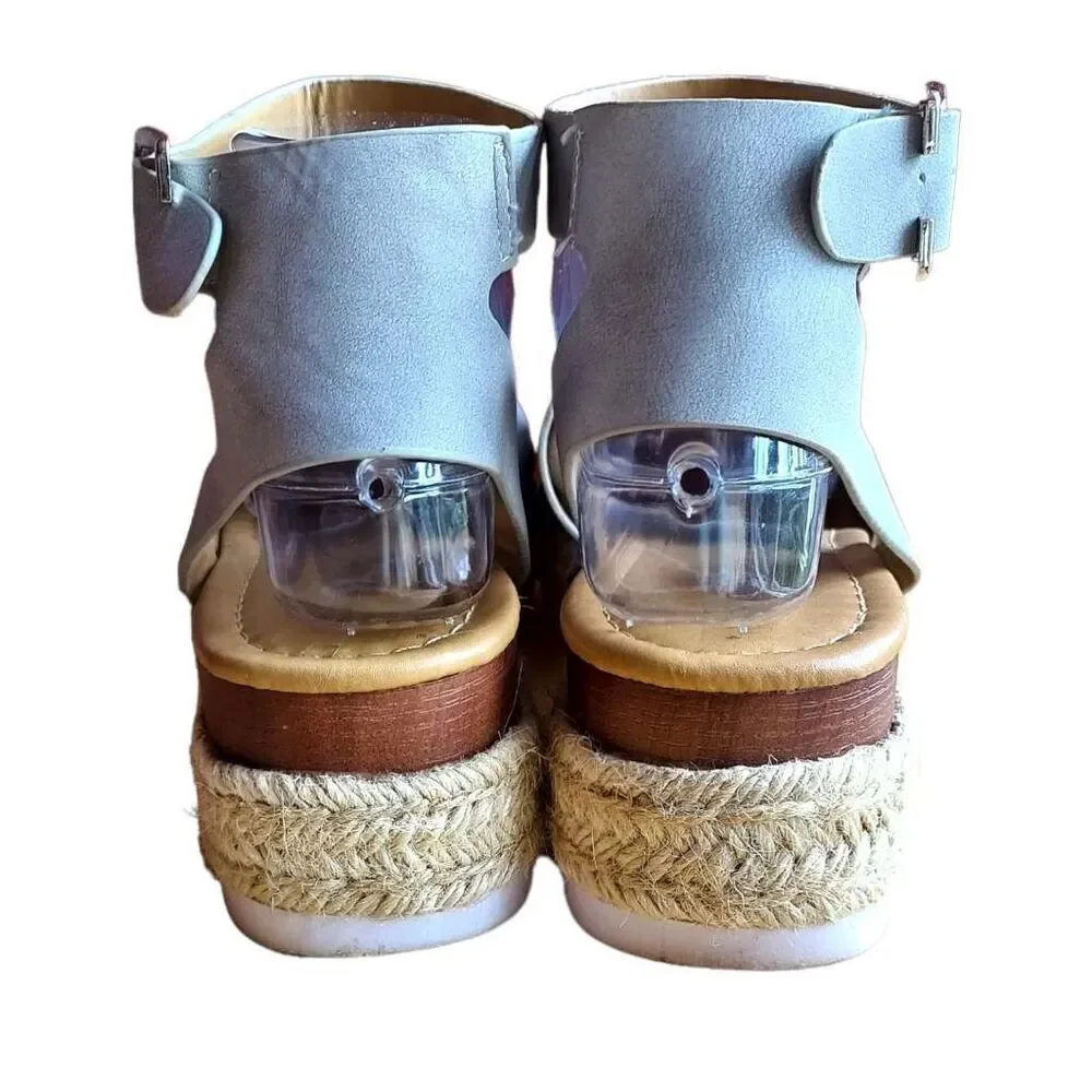 Forever platform sandals espadrilles